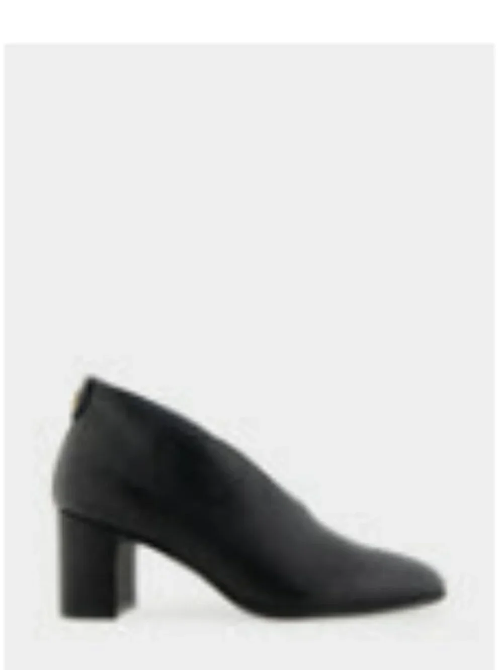 NWOT Aerosoles Black Leather Ankle Booties Boots Chunky Heel Chic Fall Sz 9
